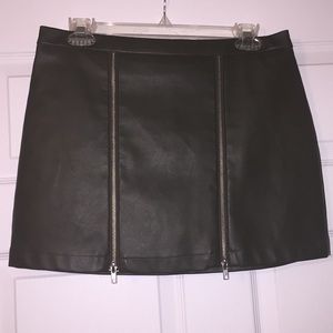 Forever 21 leather mini skirt